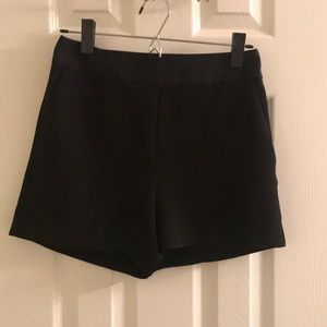 Express high waisted black shorts